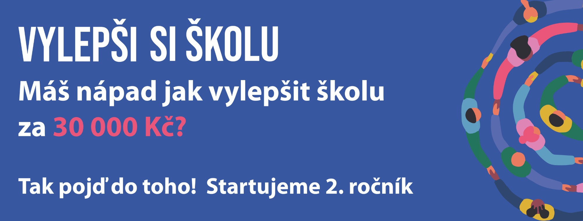 We are launching the 2nd year of the "Improve your school" project!