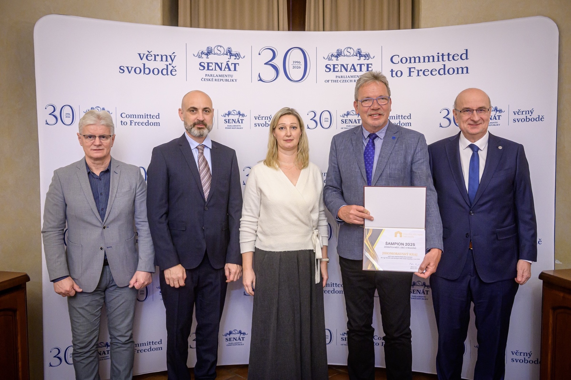 Jihomoravský kraj je ŠAMPIONEM Zdravých měst pro rok 2025