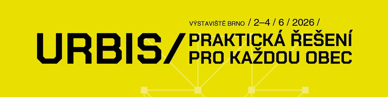  URBIS 2026: Objevte budoucnost péče, chytrých obcí i klimatických řešení