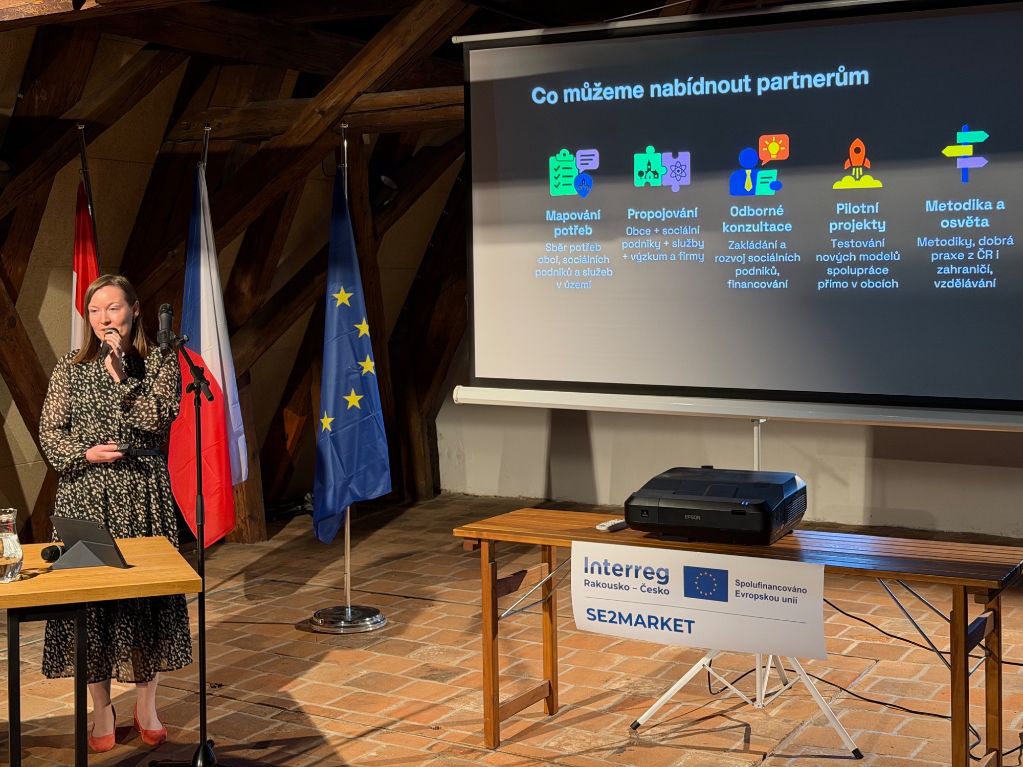 Projekt SE2MARKET - Sociální podnikání jako příležitost pro rozvoj regionů. 